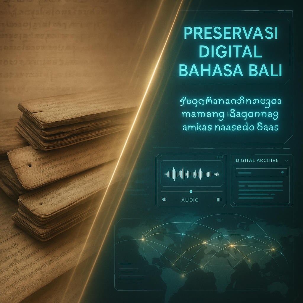 Pelestarian digital Basa Bali