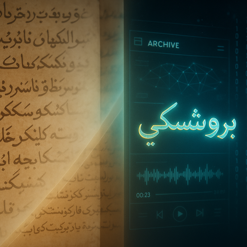 부루샤스키어 디지털 보존