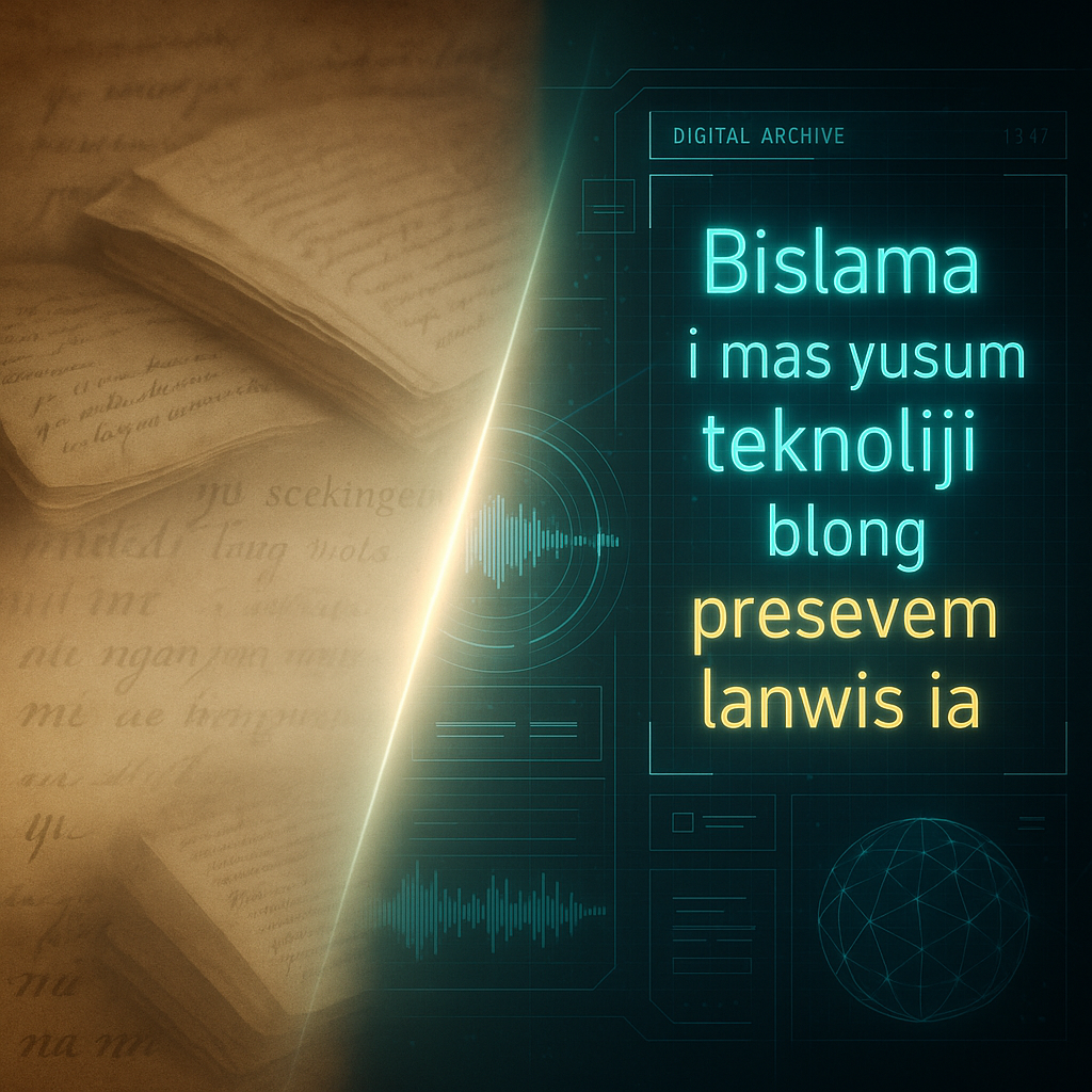 비슬라마어 디지털 보존