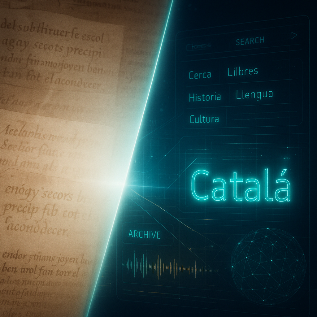 카탈루냐어 디지털 보존